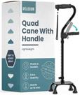 Cangalha Quad Cane PELEGON - Suporte para Idosos com Capacidade de 136kg