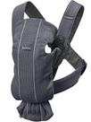 Canguru BabyBjörn Mini Anthracite 3D Mesh para Recém-nascidos