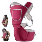 Canguru Carregador Criança Bebe Suporte Passeio Viagem Alça Ajustavel Ergonomica Macio Resistente Confortavel Segurança Praticidade