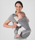 Canguru Confort Seat 4 em 1 Cinza Twibex Premium Cinza