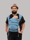Canguru de bebê ajustável Upachila Azul Pedra