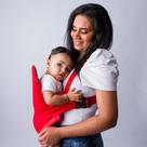 Canguru Ergonômico para Bebê Regulável 43 cm x 32 cm Bublim
