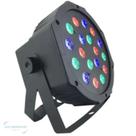 Canhão 18 Leds Rgb Dmx Jogo De Luz Para Casa De Festa