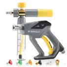 Canhão de espuma M MINGLE Mini Soap Gun com 5 bicos Canhão de espuma M MINGLE Mini Soap Gun com 5 bicos