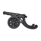 Canhão De Guerra Jardim Decorativo Ferro Fundido Pequeno