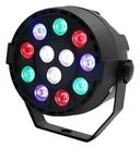 Canhão De Luz Refletor Com 12 Leds Rgb Strobo Light Festa Dj