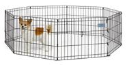 Canil Dobrável MidWest 46 cm para Uso Interno e Externo 1,5 m²