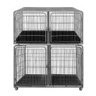 Canil Gaiola Modular 4 Lugares Cães Cachorro Pet Shop Tosa Canil Gaiola Modular 4 Lugares Cães Cachorro Pet Shop Tosa