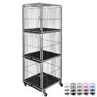 Canil Gaiola Vertical 3 Lugares Cães Cachorro Pet Shop Tosa