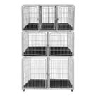 Canil Modular 7 Lugares Açomix Branco
