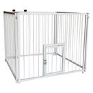 Canil NF Pet com Portinhola Branco