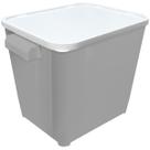 Canister Container Armazenador Guarda Ração Cachorro Gato Com Tampa 6,0 Kg Cinza Furacão Pet Canister Container Armazenador Guarda Ração Cachorro Gato Com Tampa 6,0 Kg Cinza Furacão Pet