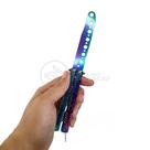 Canivete Borboleta Treino Rainbow Fade