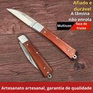 Canivete Cabo De Maderia Aço Inox DGG