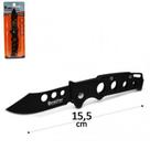 Canivete Camping De Aço Inoxidável 15,5 Cm - Bestfer Canivete Camping De Aço Inoxidável 15,5 Cm - Bestfer