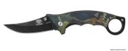Canivete Camuflado Lâmina Preta Albatroz Manual c/ Bainha - Escolha o Modelo