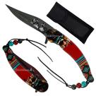 Canivete Estilo e Funcionalidade com Cordão Personalizável e Lâmina de 9,3cm SLKD330