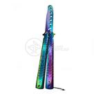 Canivete Fade Rainbow Butterfly Treinamento Faca Borboleta