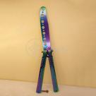 Canivete Fade Rainbow Butterfly Treinamento Faca Borboleta