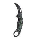 Canivete Karambit ZD-L014 Black / Green - Albatroz