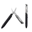 Canivete Multifuncional 4 Em 1 SOG BATON Q1 Com Tesoura Dobrável, Caneta Tática EDC, Chave De Fenda