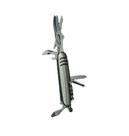 Canivete suíço multifuncional inox c/ chaveiro