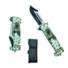 Canivete Tático Camuflado Com Clip Ultra Leve Aço Inoxidável