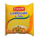 Canjiquinha De Milho Corsetti 500G, Quirera De Grãos De Milho, Amarelo, Deliciosamente Versátil E Rica Em Fibras, Culiná