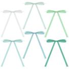 Canlierr 72 peças de laços de fita de cetim verde 12x18 cm Canlierr 72 peças de laços de fita de cetim verde 12x18 cm