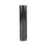 Cano Chaminé Esmaltado Preto 50 cm 110 mm Venax