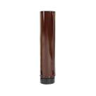 Cano Chamine esmaltado Tabaco 50 Cm 110 Mm Cano Chamine esmaltado Tabaco 50 Cm 110 Mm