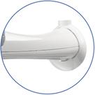 Cano Monocano 30cm Branco para Chuveiro Lorenzetti