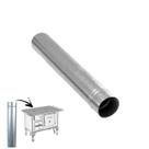 Cano Para Chaminé Fogão a Lenha Galvanizado 33cm 115mm - 1816 Hedlund Cano Para Chaminé Fogão a Lenha Galvanizado 33cm 115mm - 1816 Hedlund
