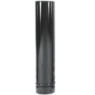 Cano para Chaminé Venax Esmaltado Preto 1/2 Metro 110 Mm 7592