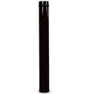 Cano para Chaminé Venax Esmaltado Preto 1m 110 mm 7585