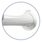 Cano para Chuveiro Lorenzetti 30cm Monocano Branco - 7520004