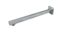 Cano Tubo Braço Suporte Quadrado de Metal Parede 36 cm P/ Ducha