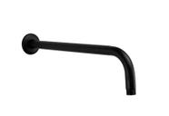 Cano Tubo Braço Suporte Redondo de Parede 34 cm p/ Ducha