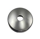 Canopla em Aço Inox com Furo de 1/2" ou 12,70mm - kit com 10