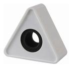 Canopla hook p/ microfone acrilico bco triangular 60047
