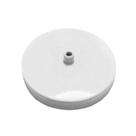 Canopla Lustre Pendente Cilíndrica Vivare Md-1004 11x1,2cm Branco