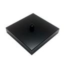 Canopla Lustre Pendente Quadrado Md-1005 12x12x2cm Preto