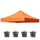 Canopy Top ABCCANOPY 10x10 laranja impermeável UV
