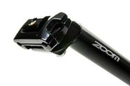 Canote de selim Zoom C208 27.2 x 350 mm preto