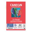 Canson Iris Vivaldi A4 Vermelho Escuro 185g C/ 25 Un