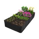 Canteiro Elevado De Tecido Com 4/8 Divisórias, Saco De Cultivo Quadrado De Feltro, Vaso Para Plantio