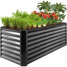 Canteiro Elevado para Jardim Best Choice Products 244 x 61 x 61 cm, 906 L