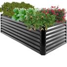 Canteiro Retangular em Aço para Plantas Ornamentais 180x90cm