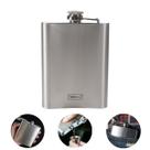 Cantil De Bolso Em Inox Frasco Whiskeira Porta Bebida Whisky