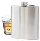 Cantil De Bolso Porta Bebida Aço Inox Whisky Vodka Rum 230ml